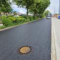 CR172 vers la fin des travaux - vue vers Ehlange