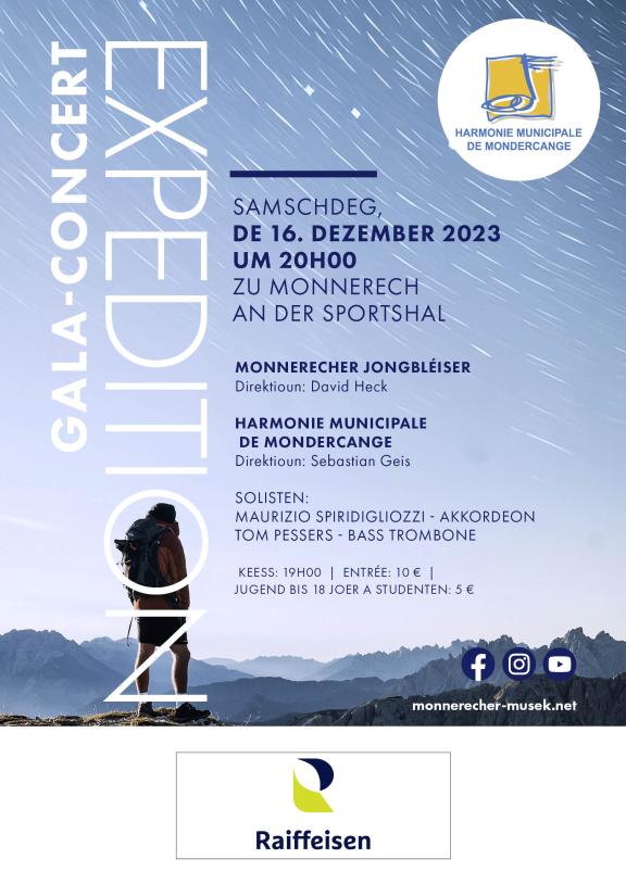 Harmonie municipale Mondercange │ Gala-Concert