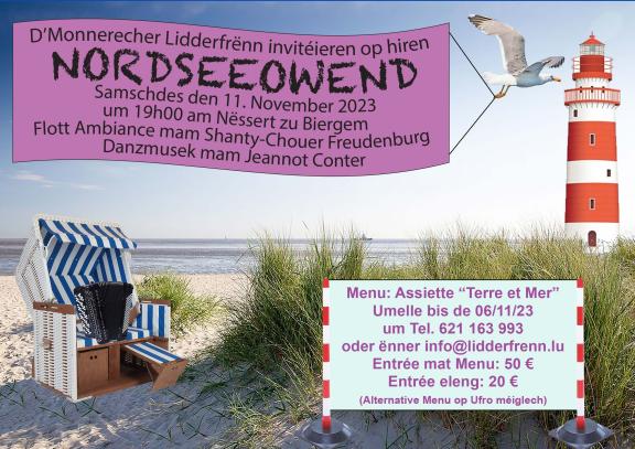 Chorale Lidderfrënn│Nordsee-Owend