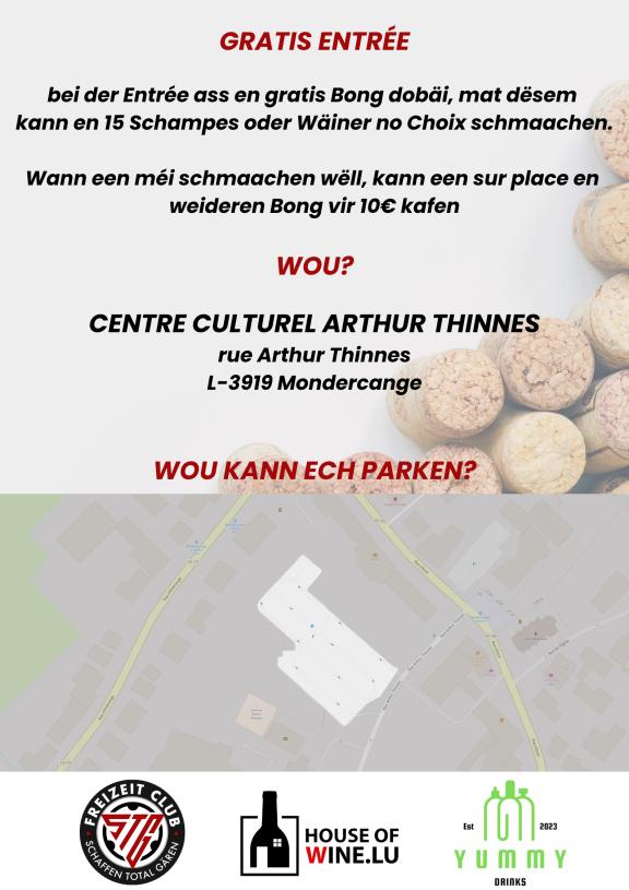 STG Fräizäitclub │Wine Tasting 