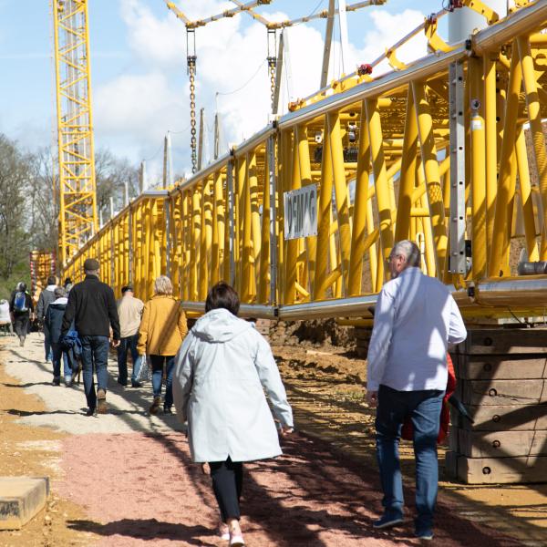 Visite Chantier "Wandpark Sudwand"