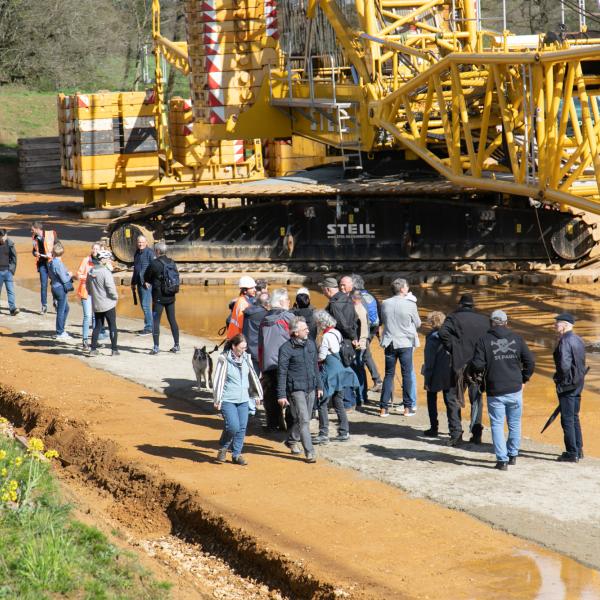 Visite Chantier "Wandpark Sudwand"