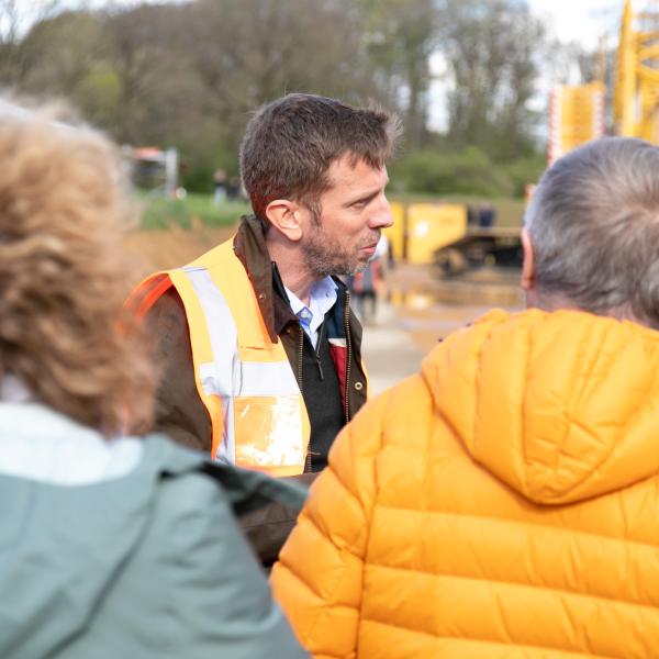 Visite Chantier "Wandpark Sudwand"