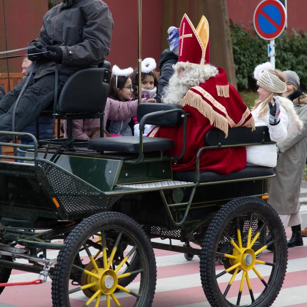 Visite du St. Nicolas