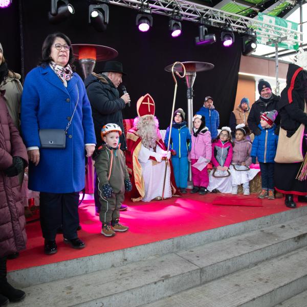 Visite du St. Nicolas