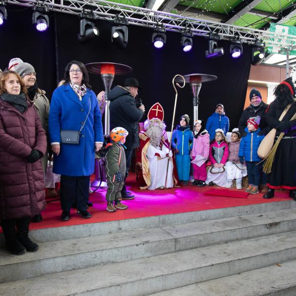 Visite du St. Nicolas