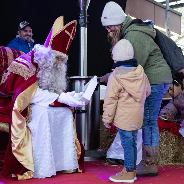 Visite du St. Nicolas