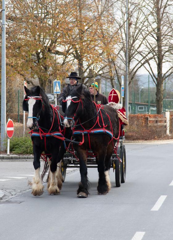 Visite du St. Nicolas