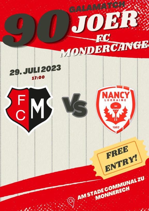FC Monnerech │ 90 Joer