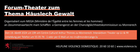 Forum-Theater zum Thema: Häuslech Gewalt