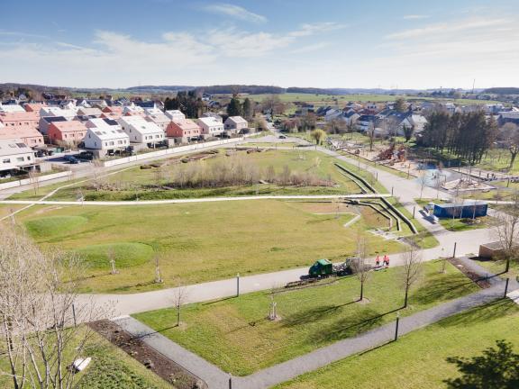 Le parc en avril 2023