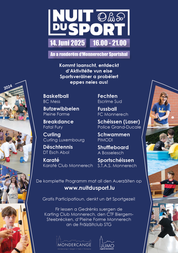 Affiche Nuit du Sport 2025