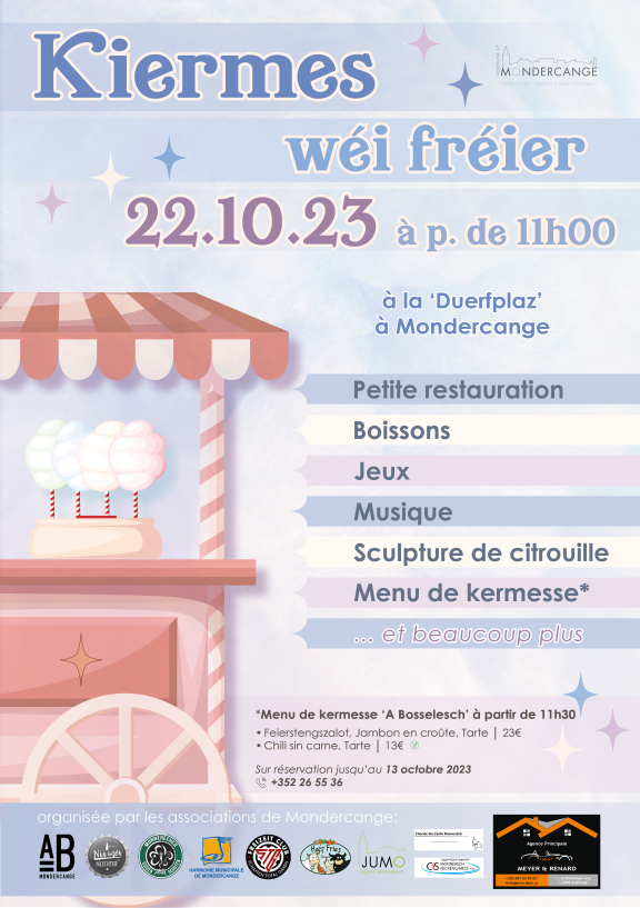 Kiermes wéi fréier zu Monnerech