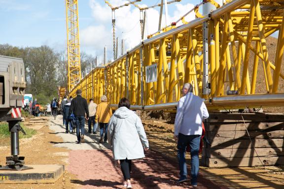 Visite Chantier "Wandpark Sudwand"