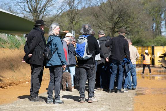 Visite Chantier "Wandpark Sudwand"