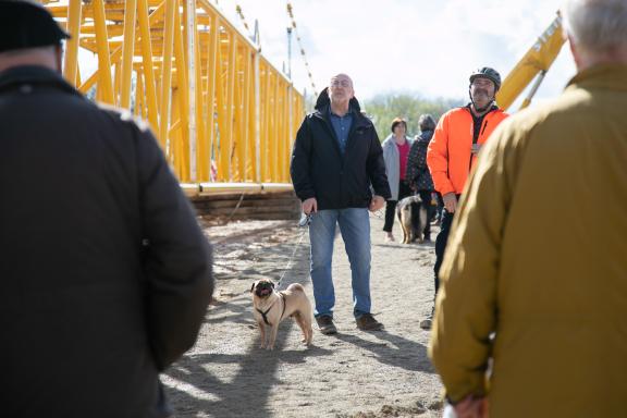 Visite Chantier "Wandpark Sudwand"