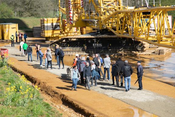 Visite Chantier "Wandpark Sudwand"