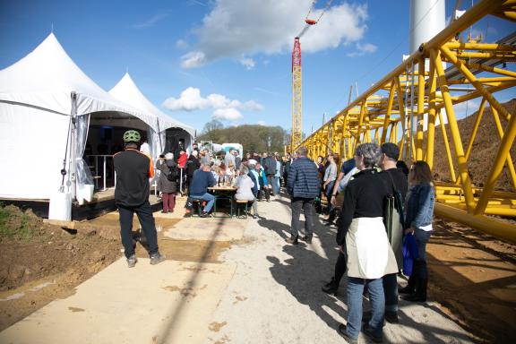 Visite Chantier "Wandpark Sudwand"