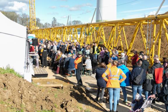 Visite Chantier "Wandpark Sudwand"