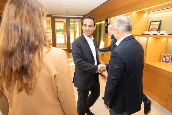 Visite de M. le ministre de la famille