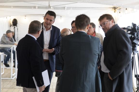 Inauguration Sudwand
