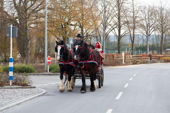 Visite du St. Nicolas