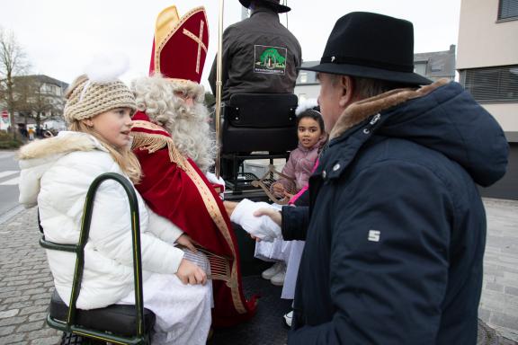 Visite du St. Nicolas