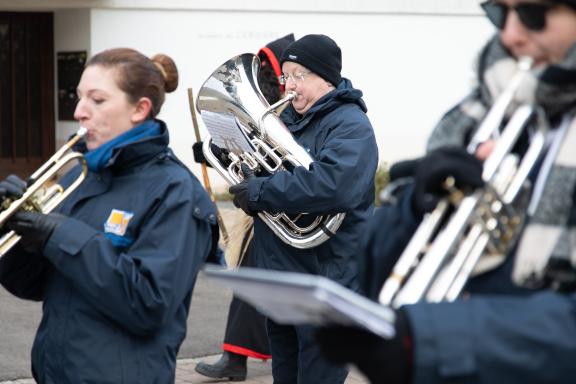 Visite du St. Nicolas