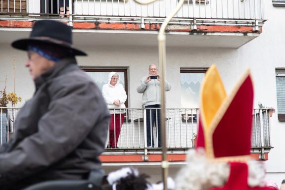 Visite du St. Nicolas