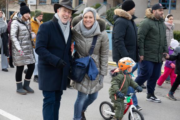 Visite du St. Nicolas