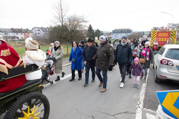 Visite du St. Nicolas