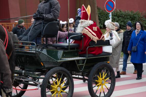 Visite du St. Nicolas