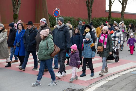 Visite du St. Nicolas