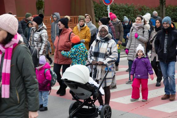 Visite du St. Nicolas