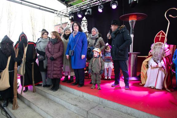 Visite du St. Nicolas