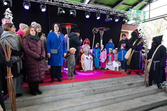 Visite du St. Nicolas