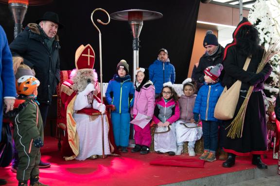 Visite du St. Nicolas