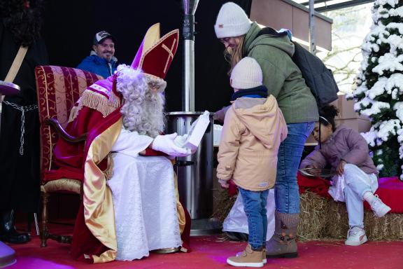 Visite du St. Nicolas