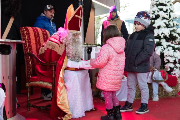 Visite du St. Nicolas