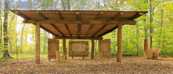 Bëschkierfecht Hennebësch | Cimetière en forêt Hennebësch